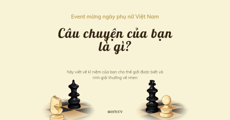 hình ảnh bài viết Event: Câu chuyện của bạn là gì?