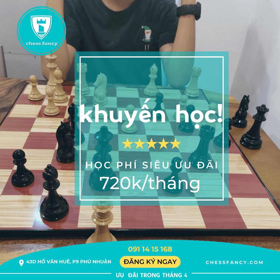 Cực cool! Câu lạc bộ - Lớp học cờ vua quận Phú Nhuận, TP.HCM 5 học và sinh hoạt tại chess fancy - câu lac bộ - lớp học cờ vua quận Phú Nhuận