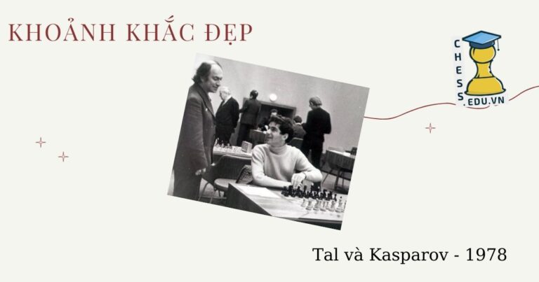 Hình ảnh: Tal và Kasparvov năm 1978