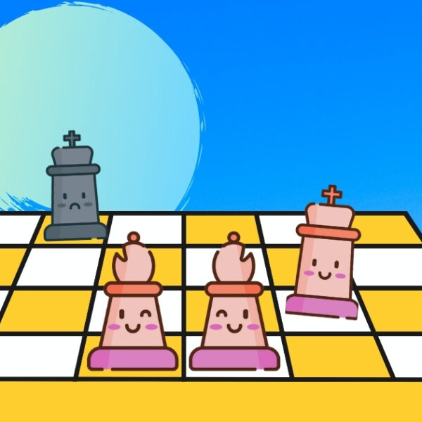 Cách đơn giản để chiếu bí bằng 2 Tượng | Blog cờ vua