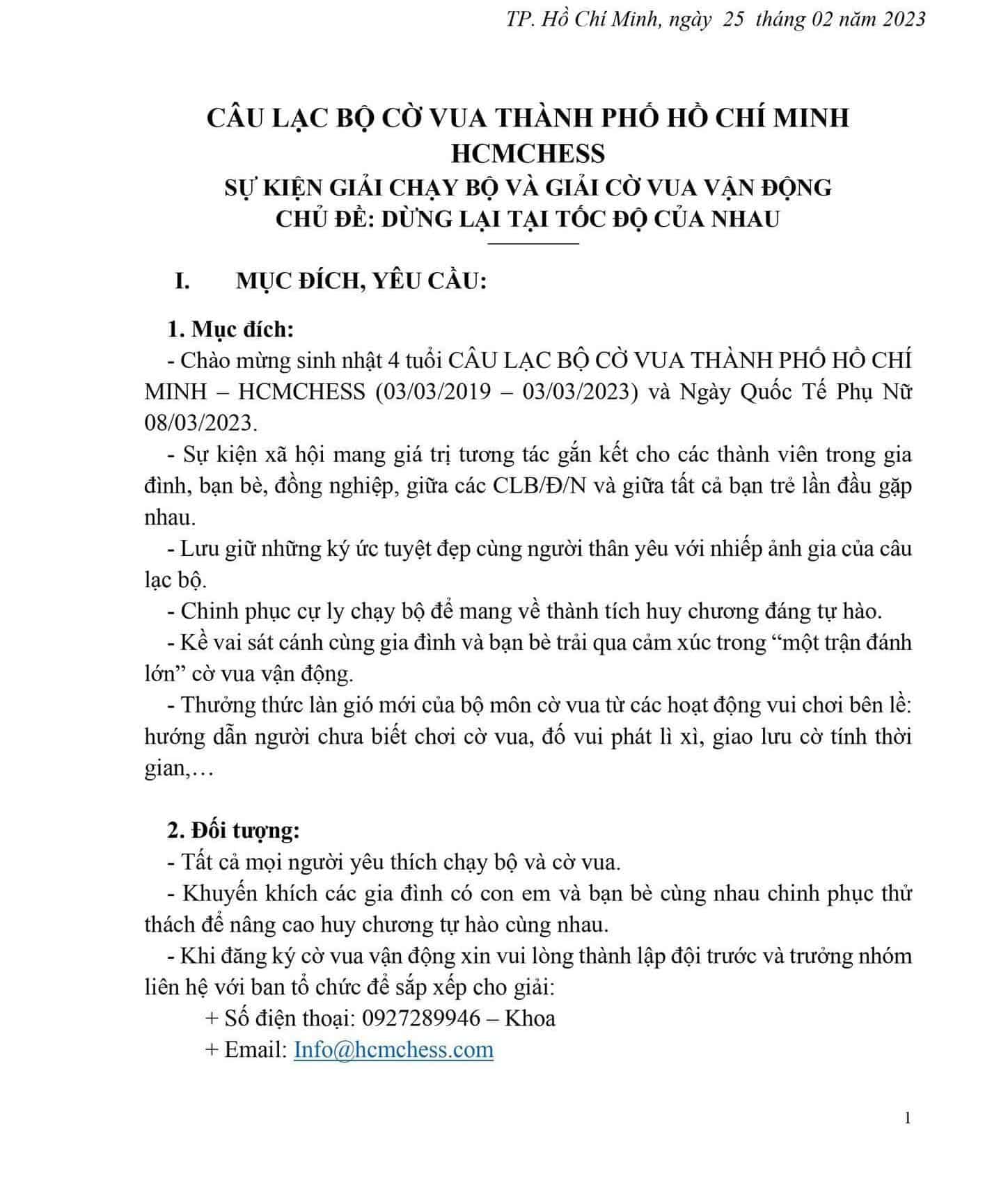 GIẢI CHẠY BỘ VÀ  CỜ VUA VẬN ĐỘNG "DỪNG LẠI TẠI TỐC ĐỘ CỦA NHAU" 2 Image